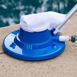 Accesorios Limpiador de cepillo con cabezal de succión para piscina, herramienta de limpieza sobre el suelo, cabezal de succión para piscinas, accesorios de limpieza para bañera de hidromasaje y estanque
