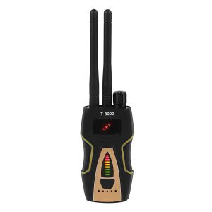 Accessoires T8000 RF Signal Detector GSM GPS DÉTECTION AUDIO FINDER GPS SCAN DÉTECTER ANTI BUG