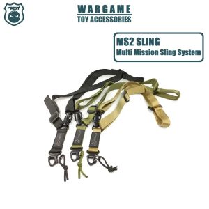 Accessoires Accessoires Tactical Gear MS2 Multi Mission Sling Twopoint Sling pour AEG AIRSOFT GBB Arme Hunting Gun M4 AR AR15 AK