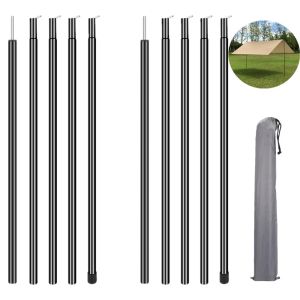 Accessoires Télescopique Pole de tente 2 SETS RODS ALLIAGE ALLIAM Aluminium Randonnée Randonnée Camping Camping Auto