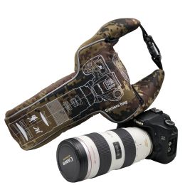 Accessoires Triangle Camouflage Digital DSLR Camera Video Sac Vendre le tube Sports Sports Photographie Case de protection pour Pentax Canon Nikon
