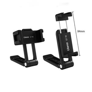 Accessoires Ulanzi Mini téléphone pliable Adaptateur de montage pour trépied Vertical 360 Rotation Vlog Support de trépied pour iPhone X 8 7 Samsung S8 7 Redmi