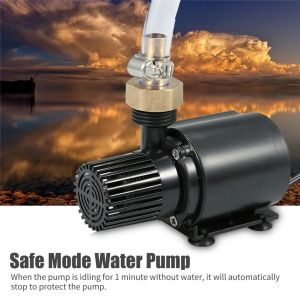 Accessoires Ultraquiet 800L / H DC 12V Brushless Mini Pompe à eau Moteur Motor de pêche à la pêche Pompe de circulation d'eau