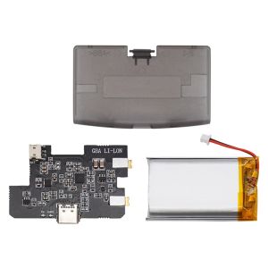 Accesorios Módulo de batería de litio recargable universal Liion para Game Boy Advance Lithium Battery Mod Compatible con GBA E8BE