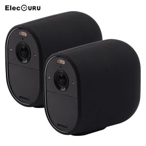 Accessoires Étui de protection en silicone à l'épreuve des intempéries pour ARLO Essential Camera Protection Sun Protection anti -cratte Couvre-caméra extérieure accessoires