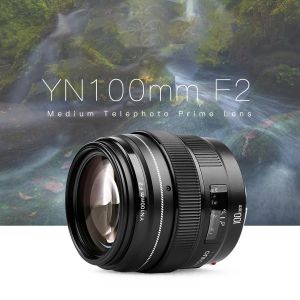 ACCESSOIRES LES LENSES DE CAMERIE YONGNUO YONGNUO 100 mm YN100mm F2 Big Overture Medium Televerato Prime Lens pour le support Canon EF