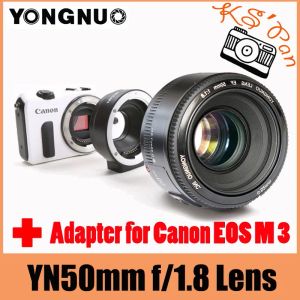 Accessoires Yongnuo Lens Yn50mm F1.8 YN EF 50mm f / 1,8 AF LENS YN50 Aperture Auto Focus Lens pour Canon EOS 60D 70D 5D2 5D3 600D DSLR Cameras