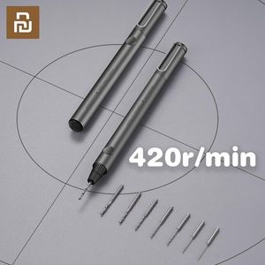 Accessoires YouPin Wowstick Drill Mini Electric Drill Pen Cordless sans fil Multitool Lithium Batter