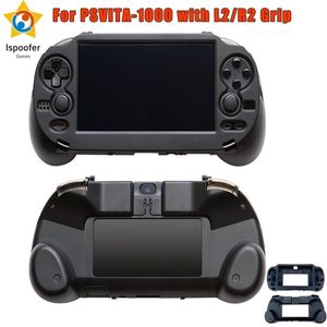 Paquetes de accesorios Frosted Hand Grip Joypad Stand Case con L2 R2 Trigger Button para PSV 1000 PS VITA PSV1000 1000 Game Console Accessorie 221105