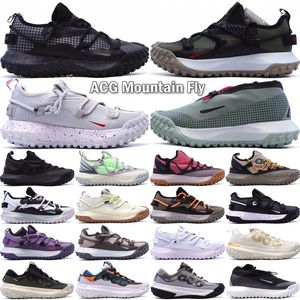 ACG Mountain Fly Low Trail Chaussures de course Hommes Femmes GTX Designer Sea Glass USA Ironstone Clay Green Canyon Purple Ironstone Baskets d'extérieur Taille 36-45
