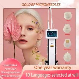 Suppression de l'acné Vergetures d'impression Type d'équipement RF Micro-invasif Fractional Microneedle Removal Rides Cleanse Skin