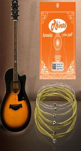 Juego de cuerdas para guitarra acústica de acero inoxidable y núcleo de acero con entorchado de cobre recubierto RA508L2445290