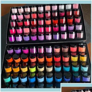 Polvos Acrílicos Líquidos Polvos Acrílicos Líquidos Nail Art Salon Salud Belleza 10 G/Caja Polvo De Inmersión De Secado Rápido 3 En 1 Uñas Francesas Match C Dhelw