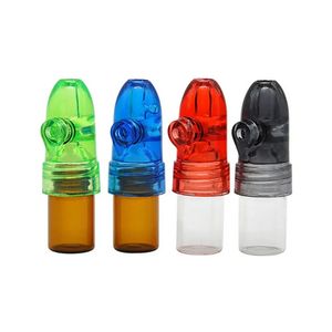Distributeur de boîte à balles en acrylique, 67mm/82mm de hauteur, reniflard en verre, fusée, bouteille de reniflage, distributeur de reniflard, affichage de tuyau d'eau