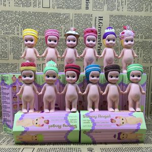 Figuras de juguete de acción 12pcs/set Sonny An Sweet Animal Marine Series PVC Kawaii Mini Modelo Collectable Kids Juguetes Regalo de muñeca