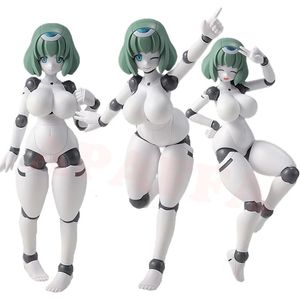Figurines d'action 13 cm Polynian FLL Janna Anime Girl Figure Robot Neoanthropinae Polynian Action Figure Adulte Collection Modèle Poupée Jouets 231207