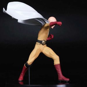 Action Toy Figures 14cm Anime Figure un punch-man saitama combat debout jouet jouet pvc périphérique à collectionner petite sculpture table de table décoration