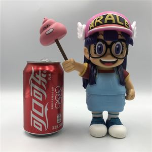 Figurines d'action 20cm Anime Cartoon Dr. Slump Arale avec fèces PVC figurine modèle jouet 230616