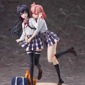 Action Toy Figures 24cm Ma jeune comédie romantique est une mauvaise figure d'anime yukinoshita yukino yuigahama yui Action figure kawaii fille sexy collectionne les jouets y240415