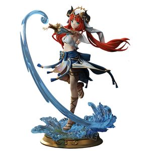 Figuras de juguete de acción 28 cm Genshin Impact Nilou Figura de anime MonaNahida Figura de acción Raiden ShogunNingguang Estatuilla de colección Modelo Muñeca Juguetes 230726