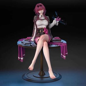 Figuras de juguete de acción Honkai Star Rail Figura Kafka Bailu Hentai Sexy Girl Kawaii Anime Figura Cosplay Recoger adornos Muñeca Regalo de Navidad Niño Juguete T240325