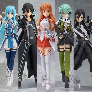 Figuras de juguete de acción Sword Art Online Kirito 174 248 Asuna 178 Sinon 241 modelo de figura de acción juguete para regalo para colección 230726