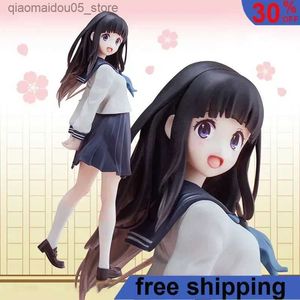 Action Toy Figures Transformation Toys Robots 18.5 cm Belle fille Chitanda Airu Anime Characon Core Sexy Doll Pvc Modèle Adult Collection COLLECTION CODEAU