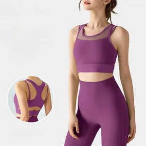 Ensembles actifs Ensemble de yoga Beautiful Fitness Vest Lightweight and Breathable Outdoor Suit Sports Running For Women