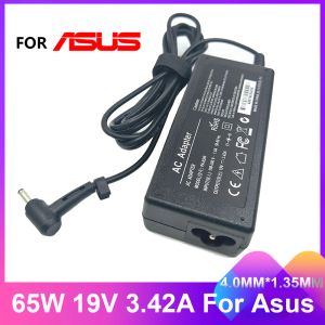 Adaptateur chargeur 19V, 3,42 a, 65W, 4.0x1.35, pour ordinateur portable Asus Zenbook UX32VD UX305CA ux31a x201e ux305f s200e ADP65DW