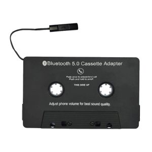 Adaptateur voiture musique cassette pratique adaptateur récepteur lecteur réponse téléphone usb charge audio mp3 converti sans fil réglable