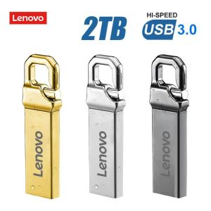 Adaptateur Lenovo 512 Go Mémoire Stick 1TB USB 3,0 Haute vitesse Drive du dur 2 To Drive du disque dur 1 To Mini Key Ten pour PC Car Musie
