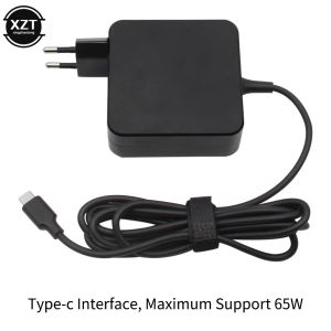 Adaptateur le plus récent 65W max 60w 45w USB C Type C Téléphone ordinateur portable Adaptateur de puissance pour le livre Asus Zenbook Lenovo dell Xiaomi Air HP Sony