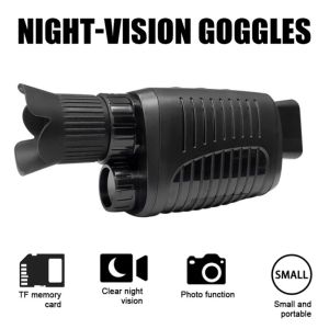 Adaptateurs 1080p HD infrarouge Nightvision Dispositif monoculaire Night Vision Camera Télescope numérique Outdoor With Day Night DualUse for Hunting