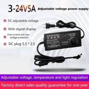 ALIMENTATION AC DC DC SUSWE ALIMENTATION 3V 5V 6V 9V 12V 15V 18V 24V 1A 2A 5A ADAPTATEUR D'ALIMENTATION POWER 220V à 12 V VOLT ADAPT