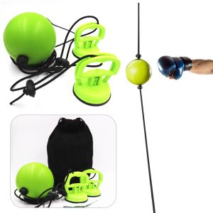 Ventosa ajustable para boxeo, pelota de velocidad para reflejos, mano, reacción ocular, entrenamiento, golpe, pelota de pelea, accesorios para equipos de Fitness