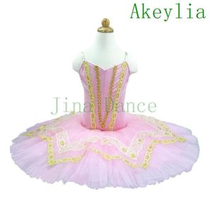 Adulte Pink Peach Nutcracker Ballet Tutus Platter TUTU Girls For compétitionaqua Fairy Fairy Classical Ballet Tutu Ballet Robes F7244824
