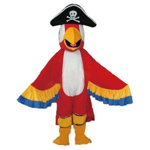 Taille adulte Pirate perroquet mascotte Costume Halloween noël déguisement robe de soirée dessin animé déguisement carnaval unisexe adultes tenue