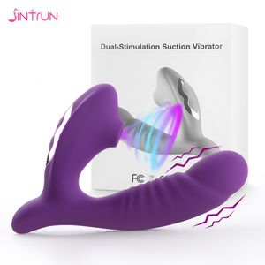 Adult Toys Silicone Vagina Sucking Vibrators 10 Speed Vibrating Oral Sex Clit Sucker Clitoris Stimulator Sex Toys for Woman Masturbation 230519