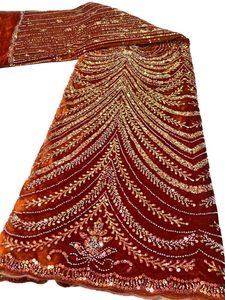 Tela de encaje de tul africano bordado neto textil boda vestido de novia alta calidad 5 yardas ropa fiesta banquete estilo nigeriano diseño disfraces uso diario YQ-4143