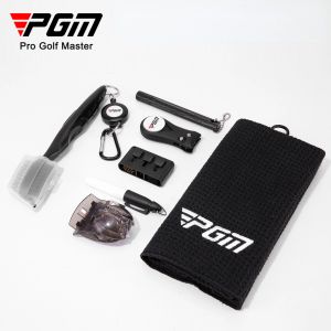 Aids PGM – ensemble d'accessoires de Golf, stylo à serviette, fourchette verte, brosse Double face, brosse à trois trous, couteau de nettoyage SZ009