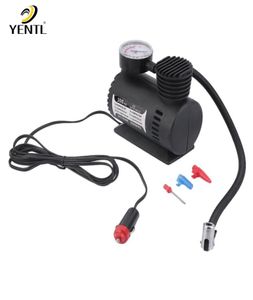 Compresor de aire 12V Inflador de neumáticos Juguete Coche deportivo Auto Bomba eléctrica Mini New12V 300PSI Inflador de neumáticos para bicicleta de coche Eléctrico portátil1465755