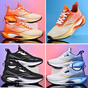 Coussin d'air Chaussures masculines 2024 Chaussures de course Absorbant des chaussures de sport à semelle douce absorbant Chaussures de basket-ball de basket-ball