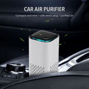 Purificateurs d'air Mini purificateur d'ions négatifs pour la maison à faible bruit USB Portable nettoyant décapant poussière formaldéhyde fumée rafraîchissement 231123