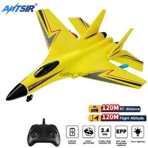 Aircraft Modle RC Plane SU-27 Aircraft Remote Control Helicopter 2.4G Airplane EPP Foam RC Vertical Plane Children Toys GiftsL231114