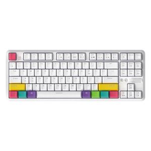 AJAZZ K870T BT Teclado mecánico inalámbrico de modo dual RGB para juegos Teléfono/Tableta/PC OUTEMU Interruptores negros/azules/rojos/marrones