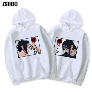 Akatsuki Sasuke Sweat à capuche hommes 3D à capuche Akatsuki Uchiha Itach Costume de cosplay unisexe femmes Kakashi Harajuku Sweats à capuche Y0804