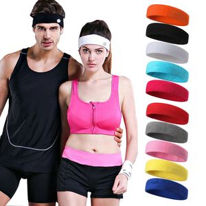 AL0LULU - Paquet de 3 bandeaux de sport pour femmes et hommes, bandes élastiques antidérapantes en tissu doux pour l'entraînement quotidien, le yoga, la course à pied, les sports, unisexe
