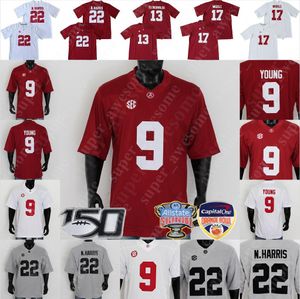 Maillot de football Alabama Crimson Tide Justin Eboigbe Khyree Jackson Kristian Story Jaheim Oatis DeMarcco Hellams DJ Dale Terrion Arnold Ja'Corey Brooks James Burnip