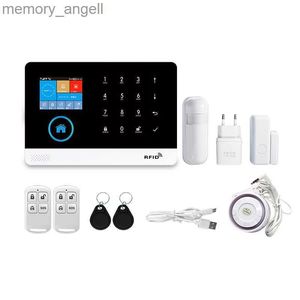 Systèmes d'alarme Alexa Home Smart Security Alarm System 4G Android IOS App Controly YQ230926