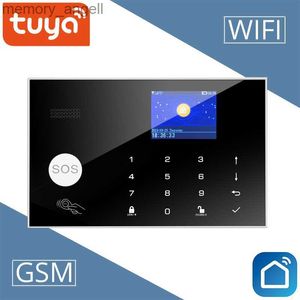Alarm systems Tuya Wireless Home WIFI GSM Home Security With Motion Detector Sensor Burglar Alarm System Support Alexa YQ230927